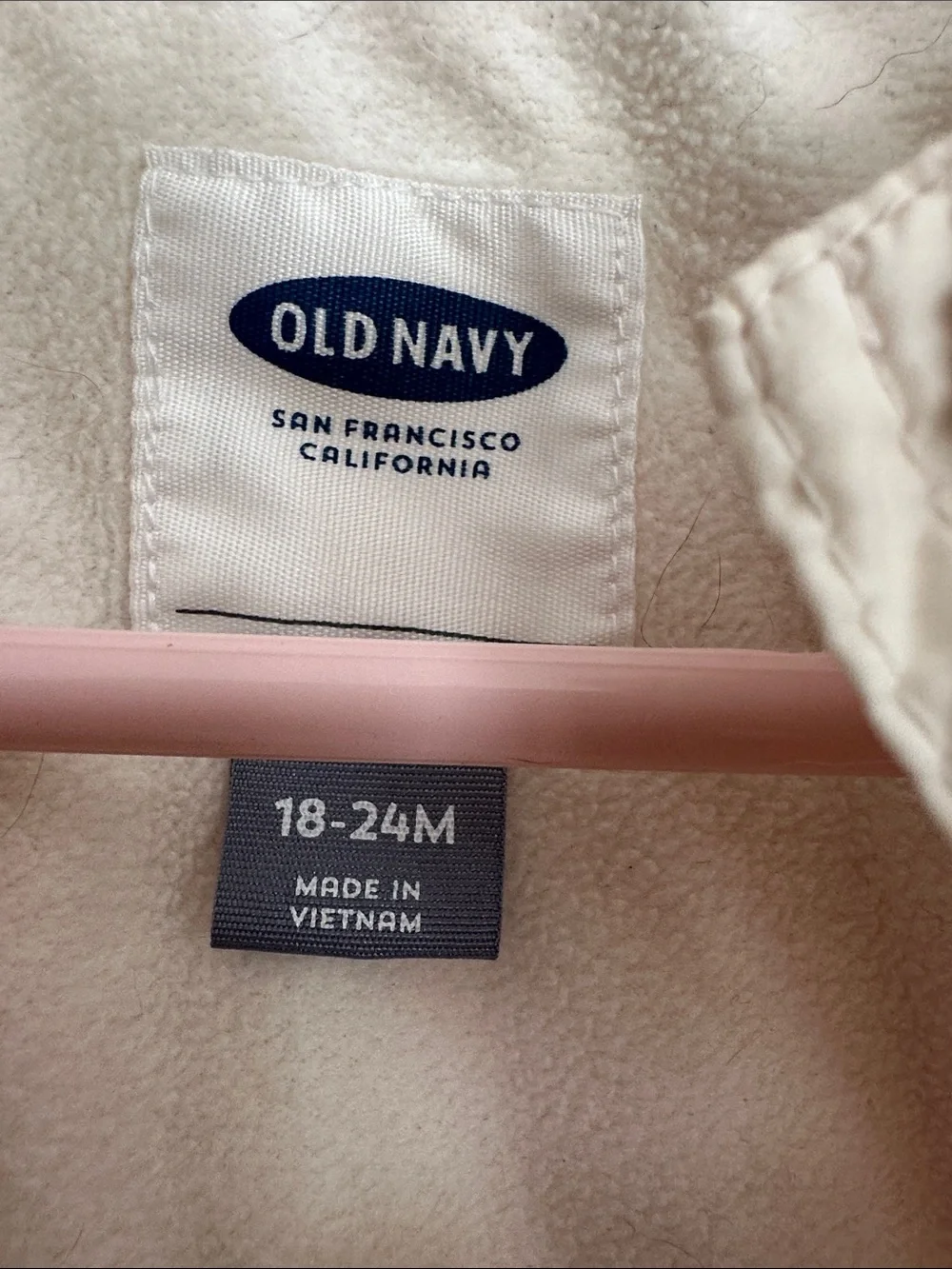 Old Navy quilted sleeveless